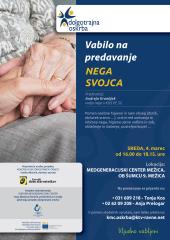 vabila Mežica, Nega svojca